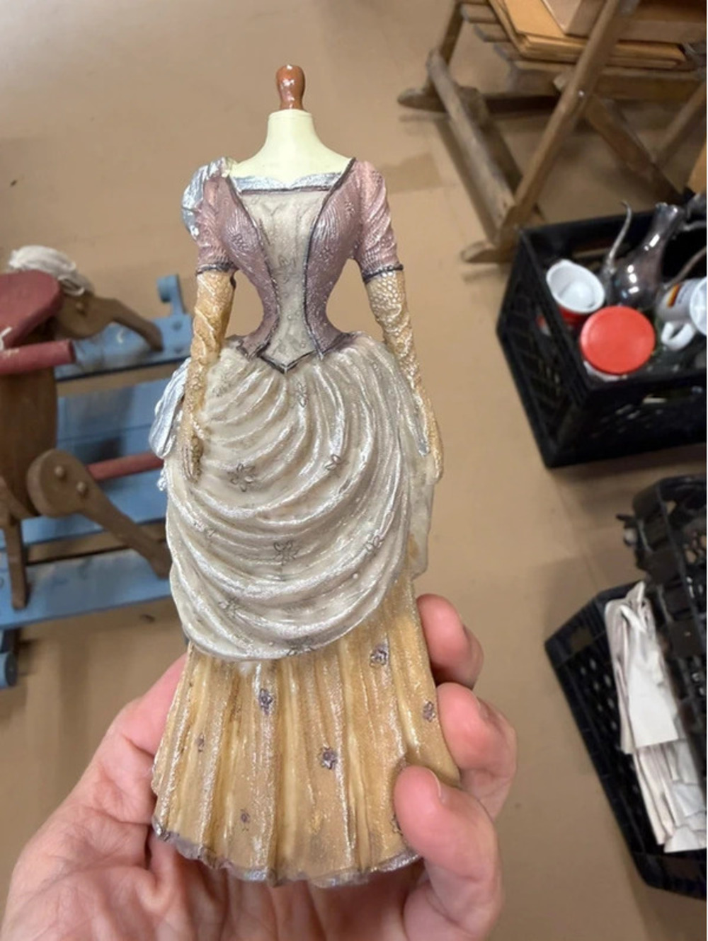 K's Collection Fashion Series Ltd Edition Victorian Dress Figurines 6" -Set of 3